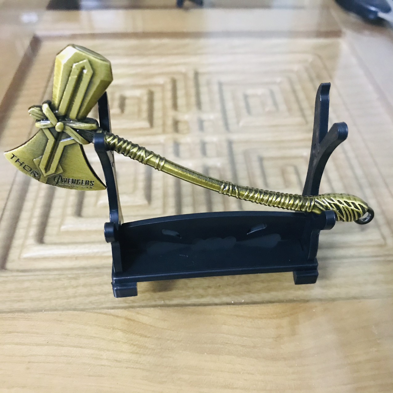 Móc Khóa Búa Thor Size 9cm - Móc Khóa Avenger Marvel Siêu Anh Hùng Thor