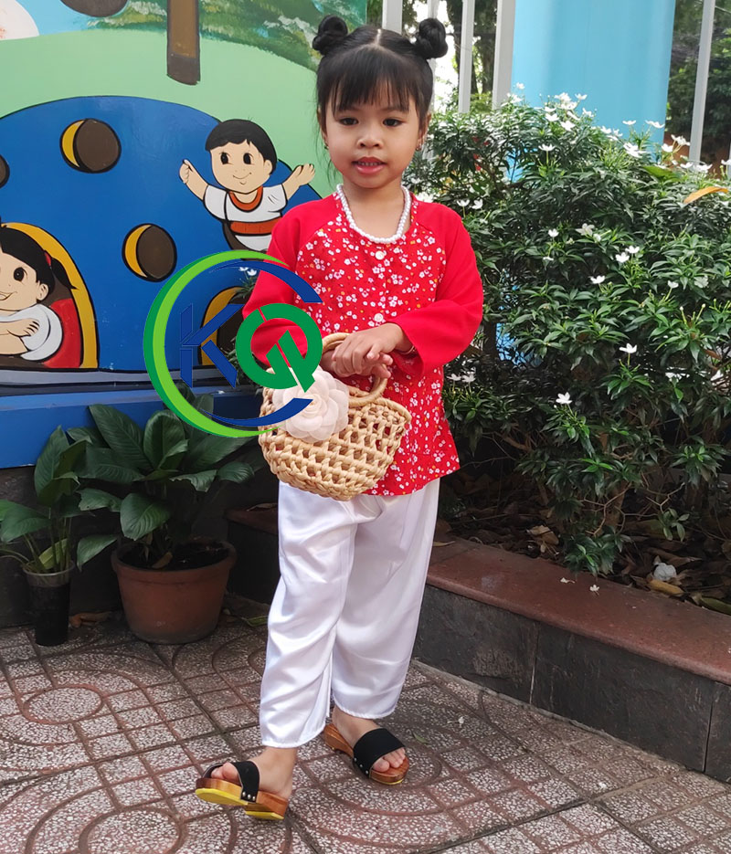 Bộ Áo Bà Ba Truyền Thống Bé Gái