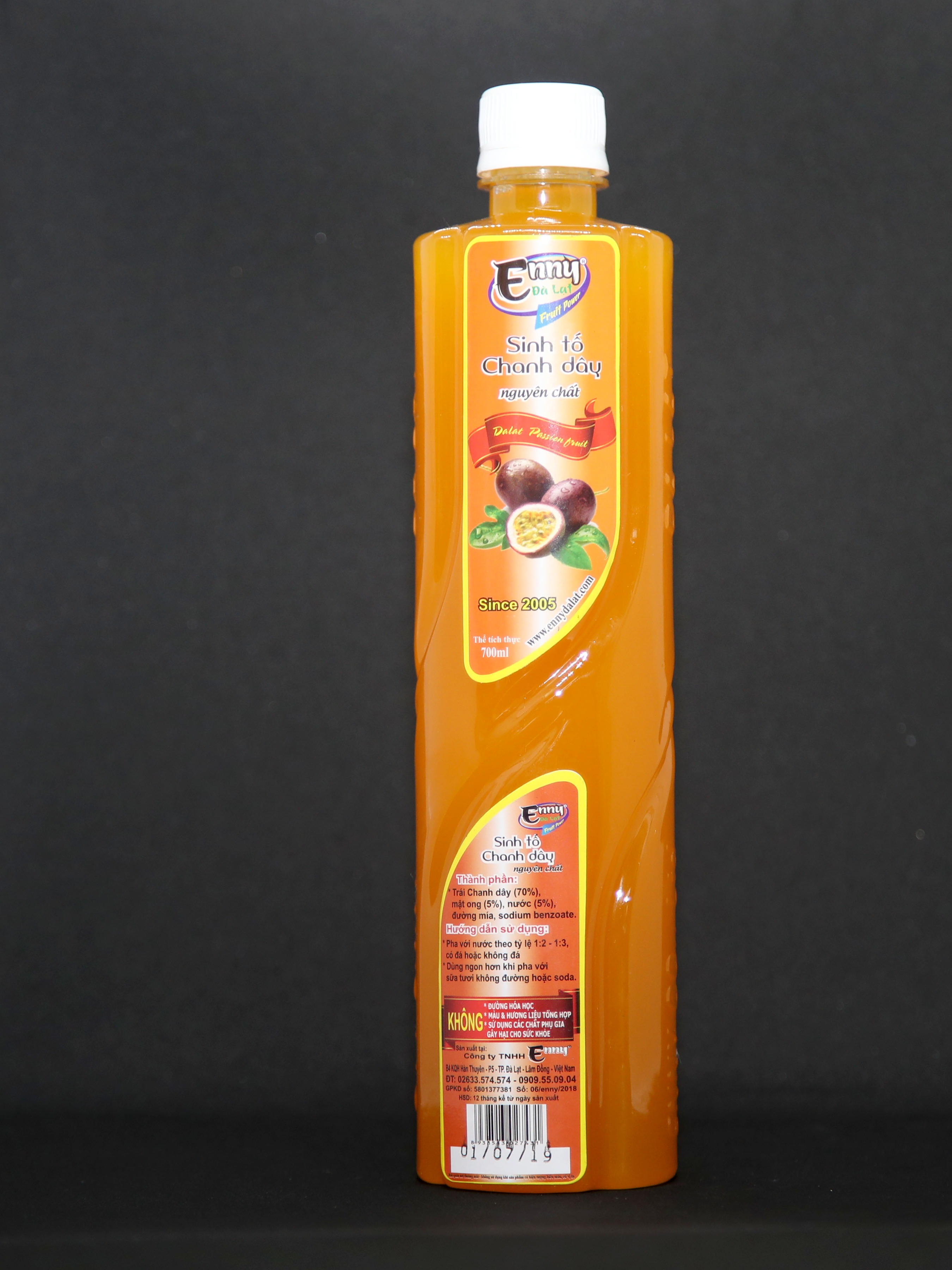 Sinh tố CHANH DÂY 700ml ENNY Đà Lạt