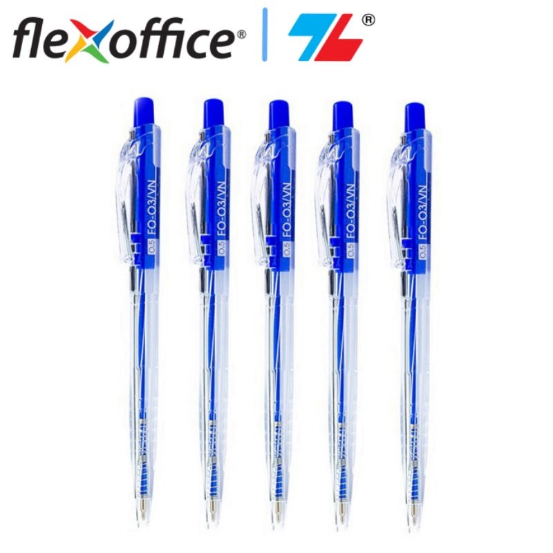 Bút Bi Flexoffice/Thiên Long  FO-03/VN, 20 cây (chính hãng)
