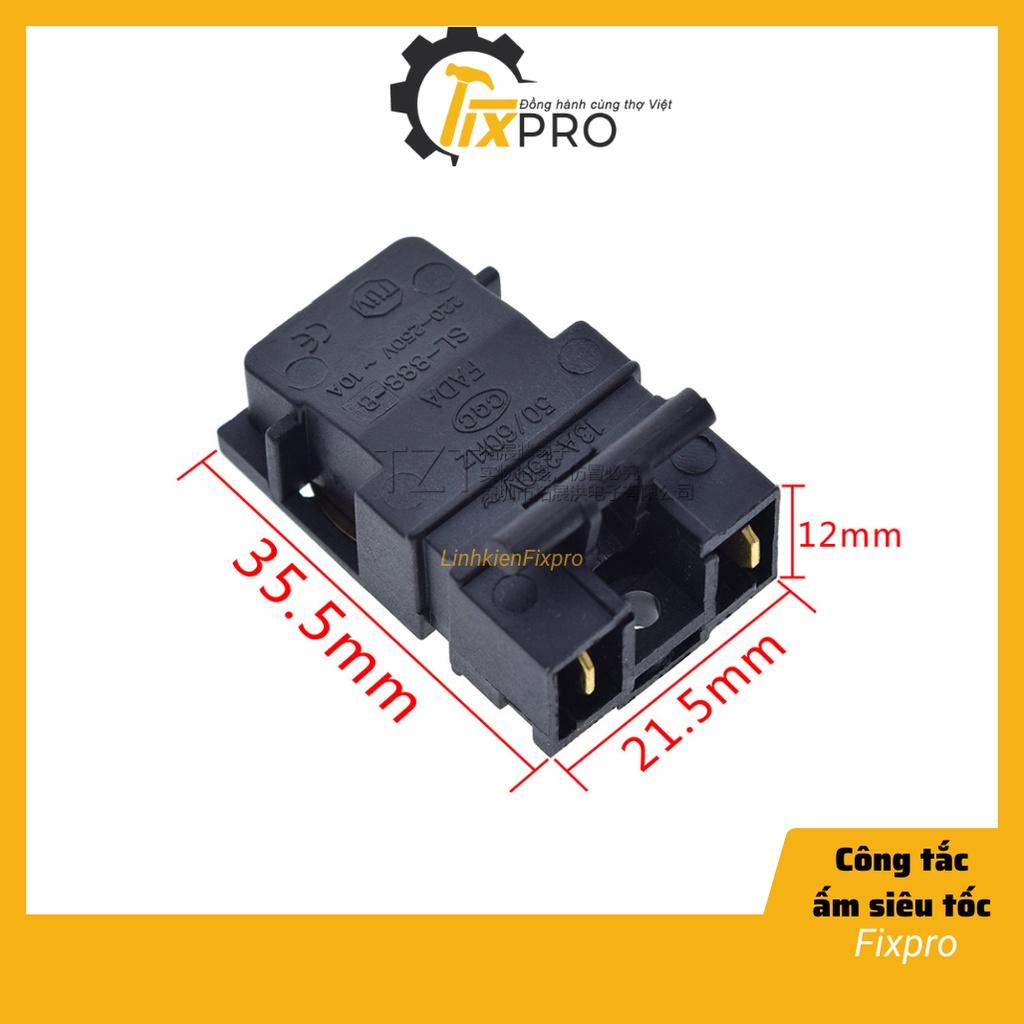 Công tắc ấm siêu tốc SL-888 chất lượng tốt