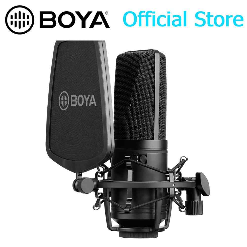 Micro condenser cho phòng thu Boya BY-M1000