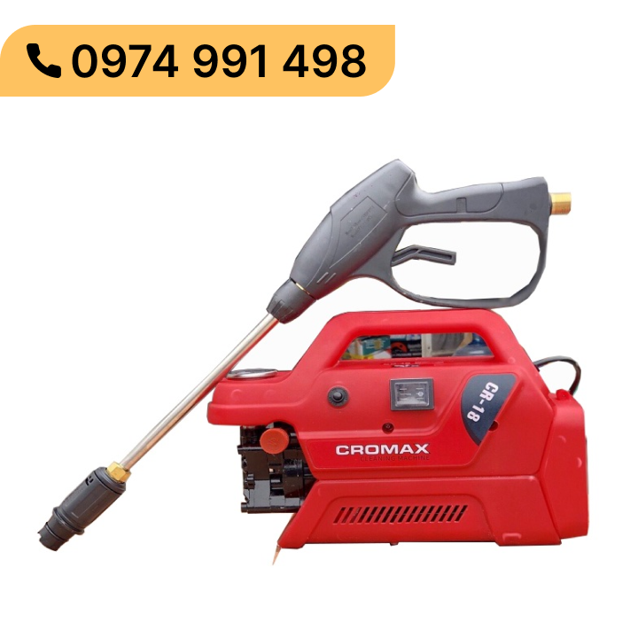 Máy rửa xe 1800w cromax cr-18 chính hãng