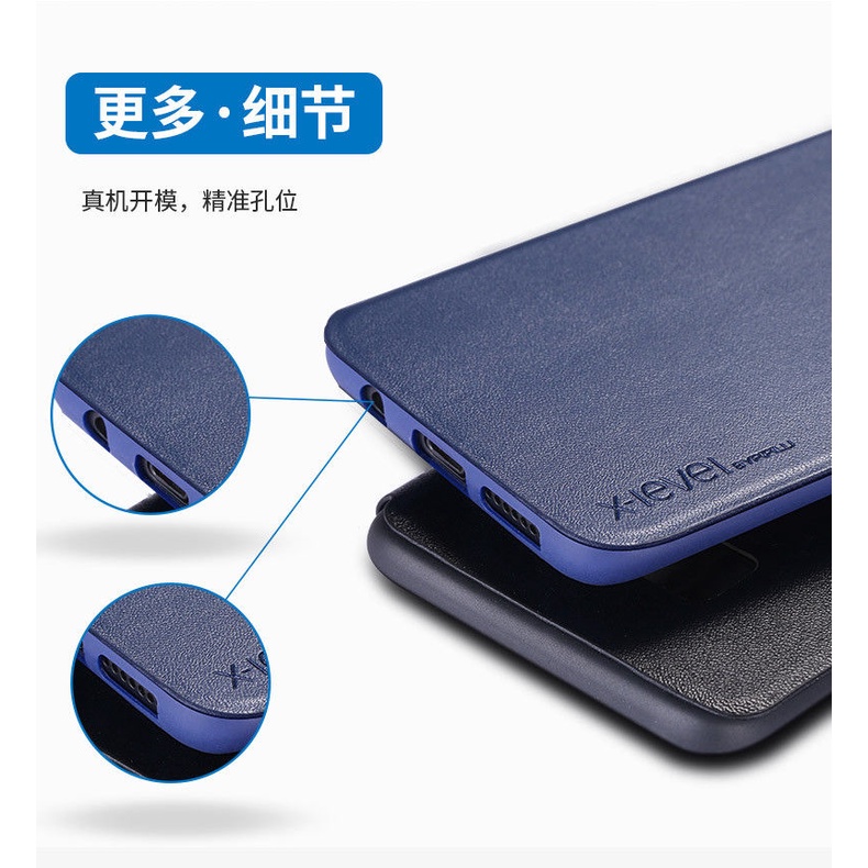 Bao Da X-Level Cho Điện Thoại Samsung Galaxy A5 (2018) / A8 (2018) / A7 (2018) / A8 Plus (2018)