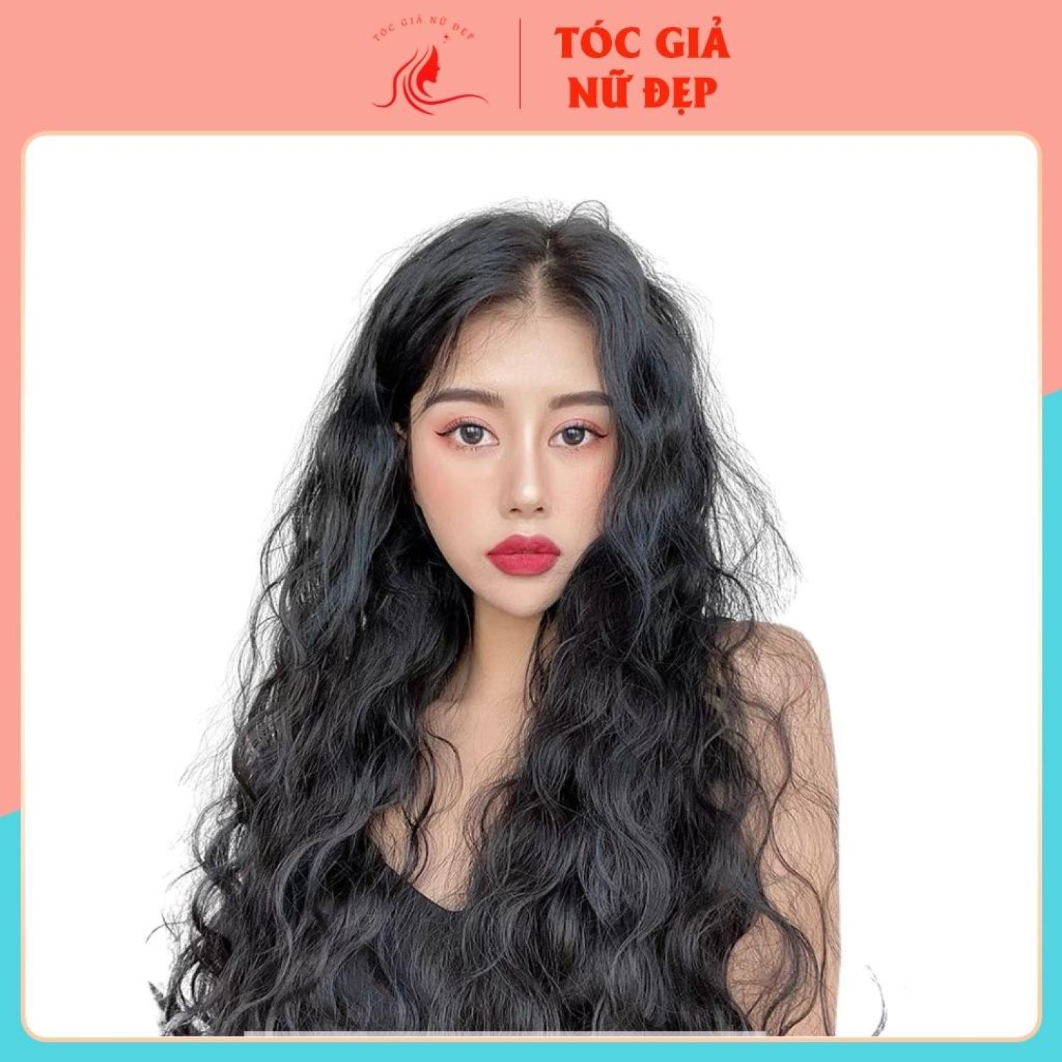 Tóc giả kẹp u xù U08A