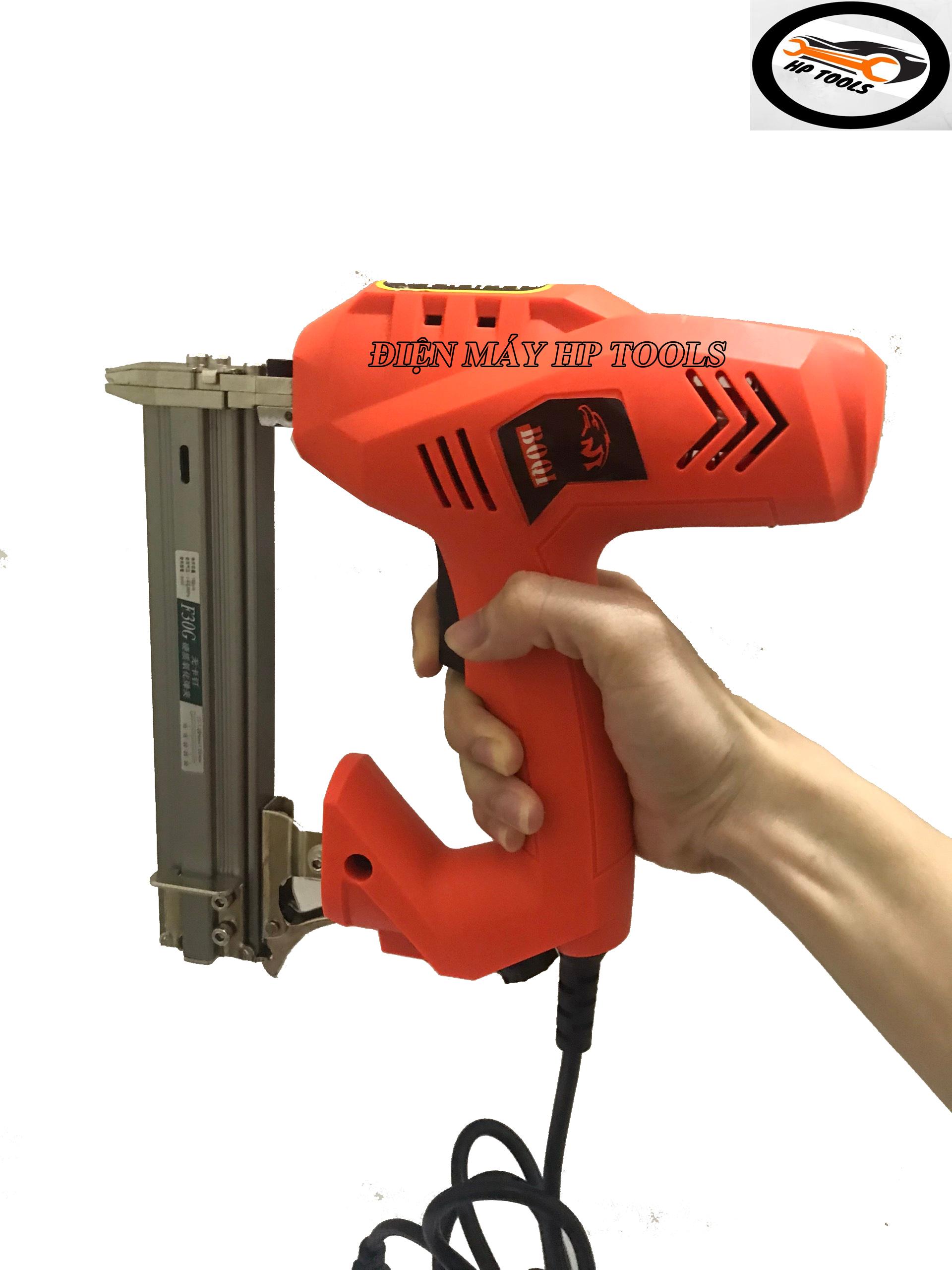 Máy bắn đinh thẳng F30 dùng điện-Súng bắn đinh gim F30 dùng điện