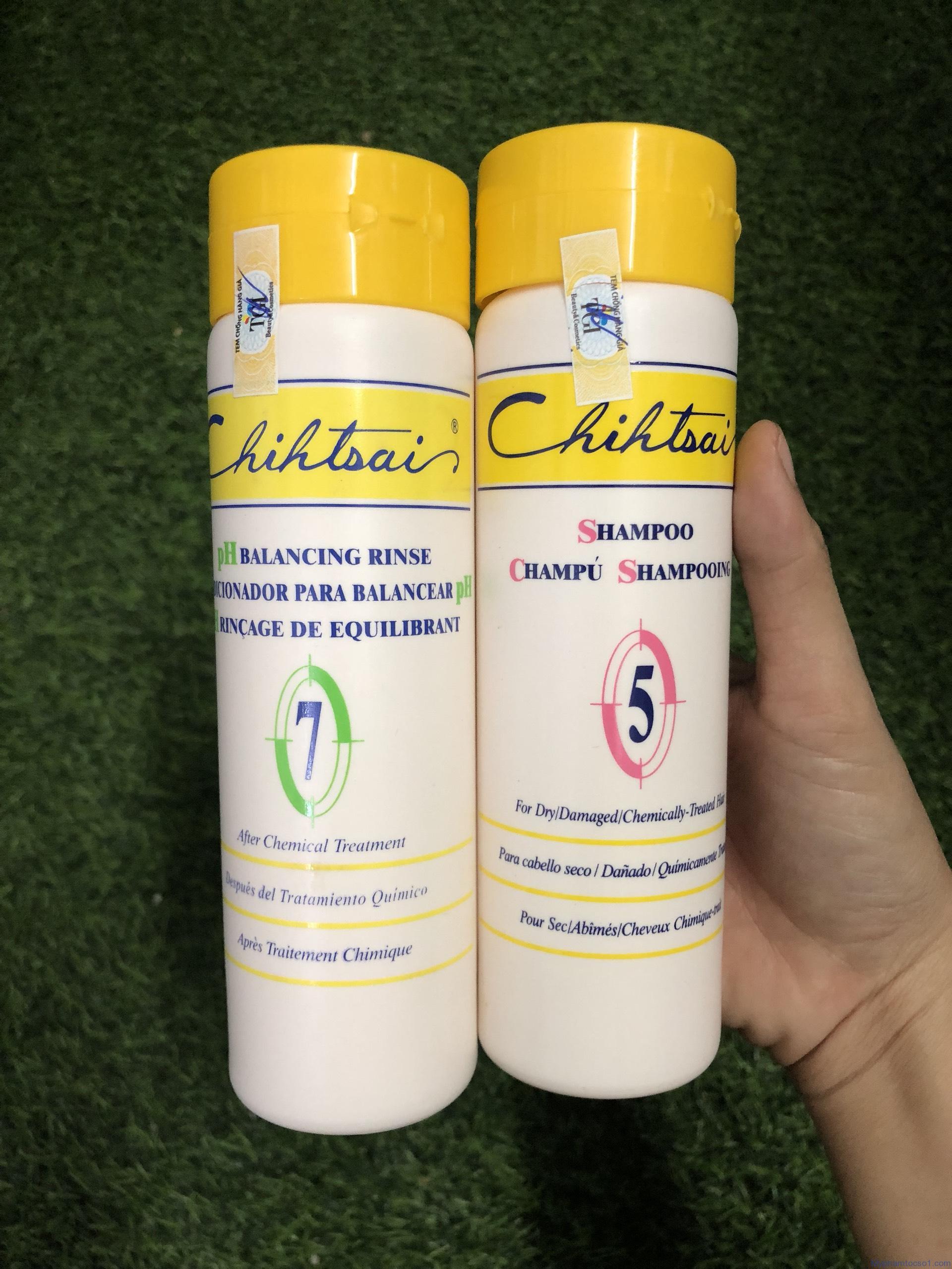 Dầu gội xả chihtsai balancing số 5 - 7 250mlx2
