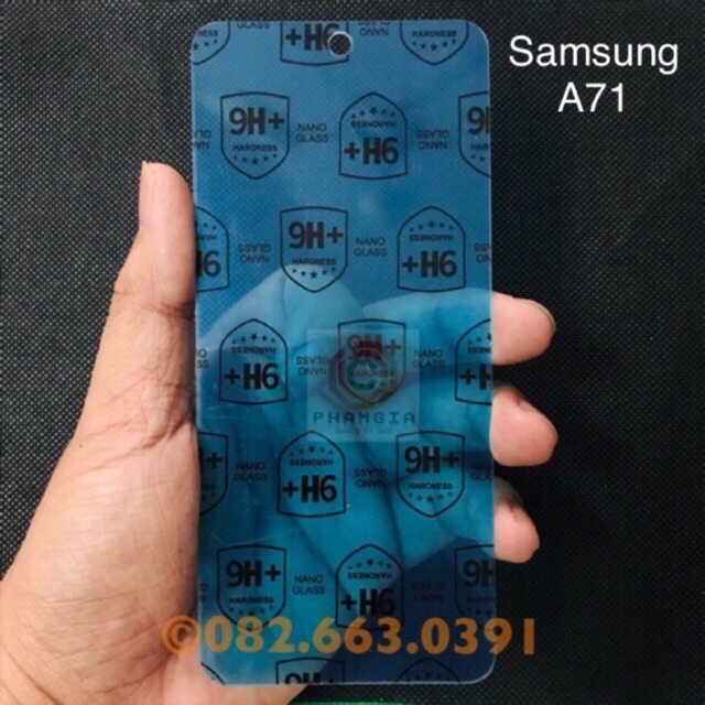 [HCM]Dán Cường lực Nano dẻo Samsung A71