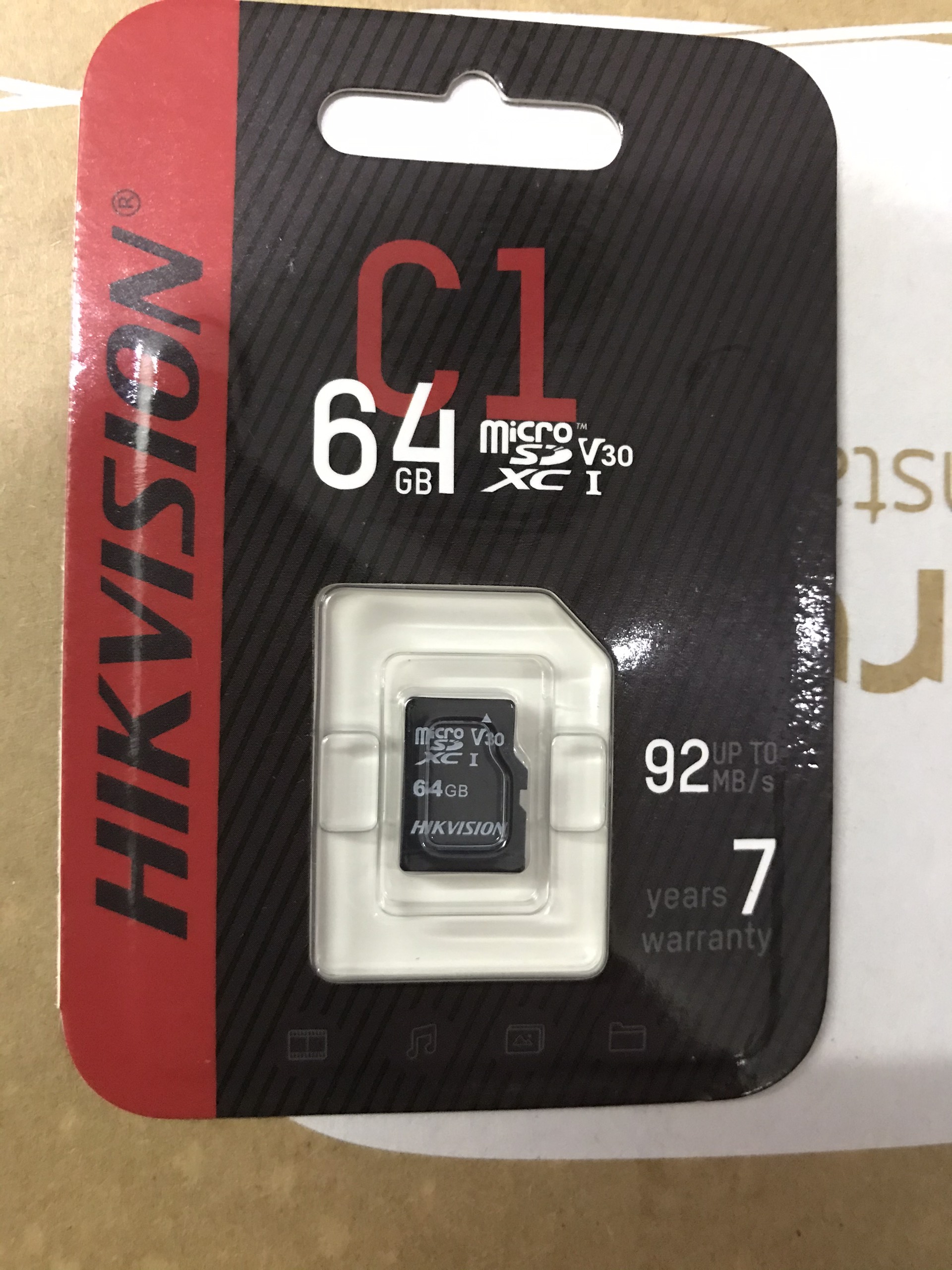 THẺ NHỚ CAMERA HIKVISION C1 64GB