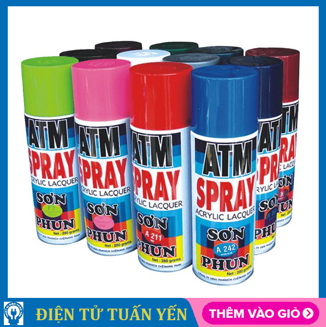 Sơn xịt ATM Spray 400ml - Hàng chính hãng