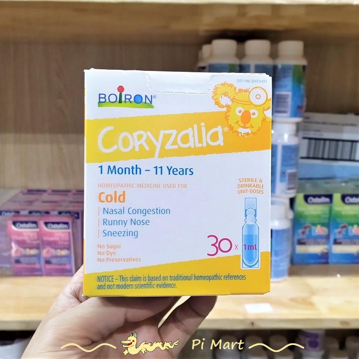 Muối uống Coryzalia Canada hộp 30 tép