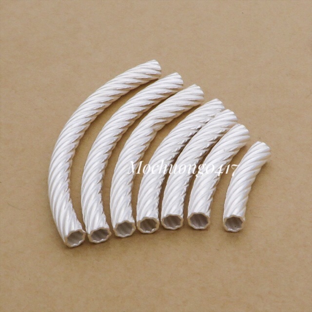 Charm bạc ống - mh089