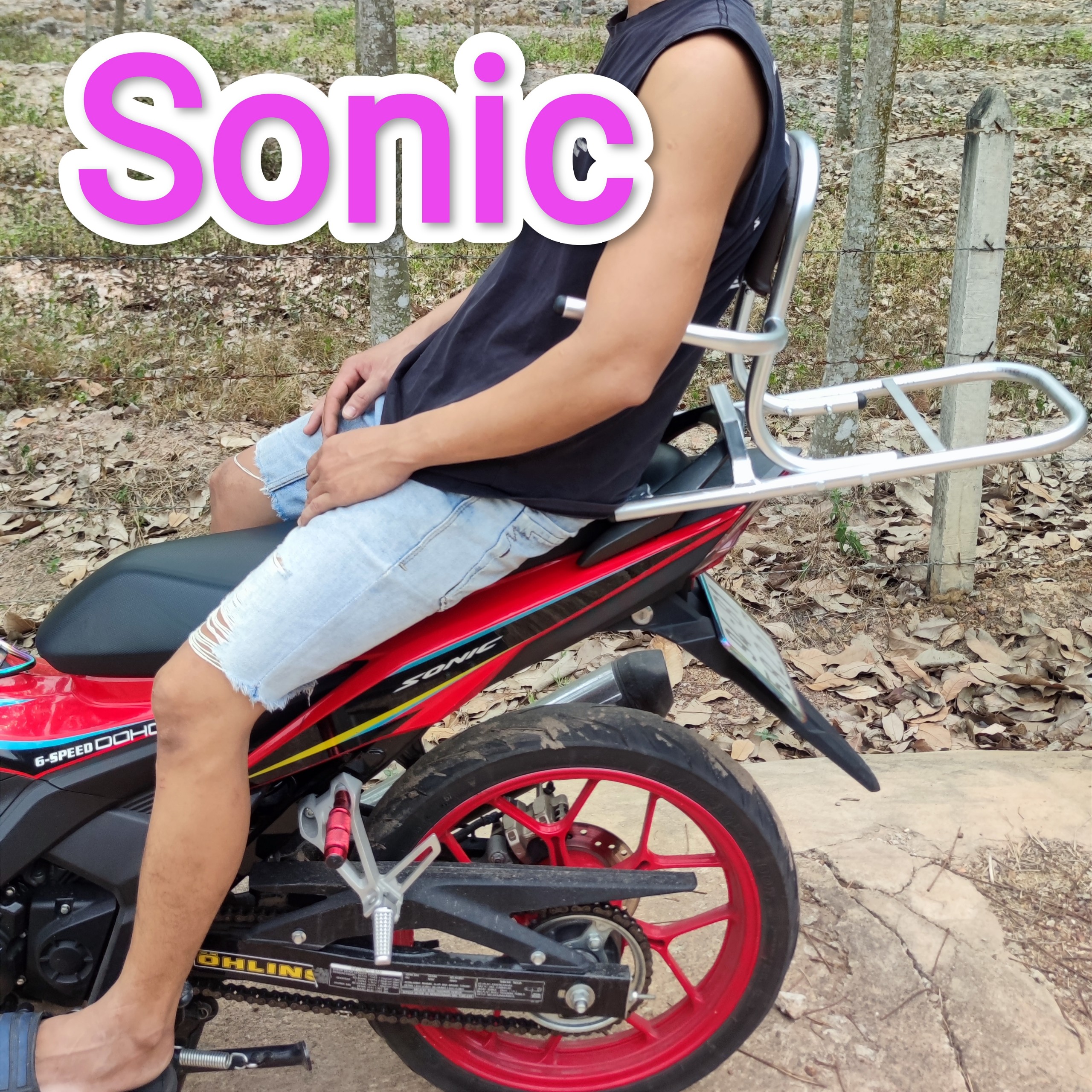 ( tặng lót tay) baga phượt cho xe SONIC