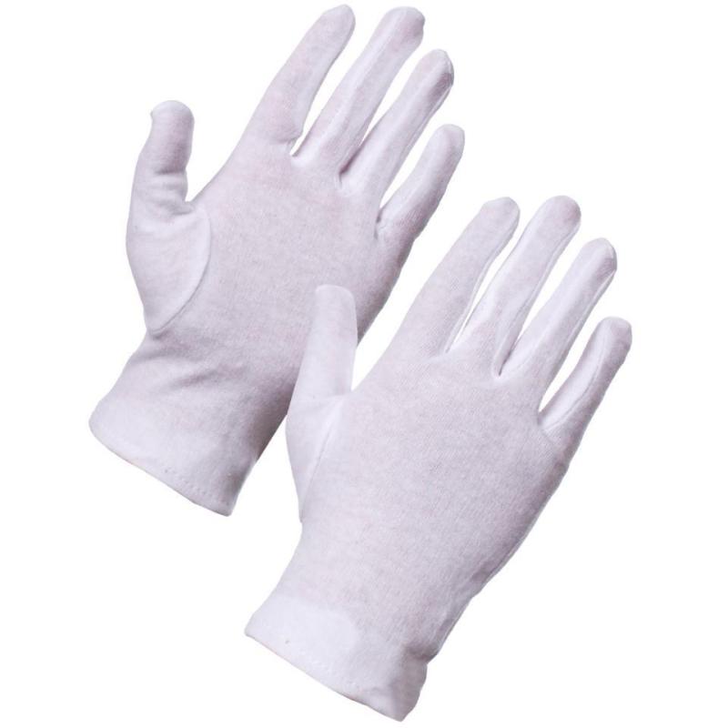 Combo 50 đôi găng tay dệt kim trắng không bụi loại đẹp
