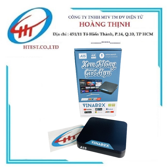 Box Vinabox A15 Đen, Android 10.0 (RAM 2GB) -SP001851