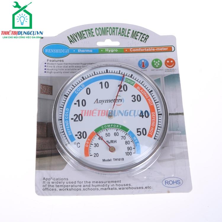 Đồng hồ đo nhiệt độ và độ ẩm TH101B
