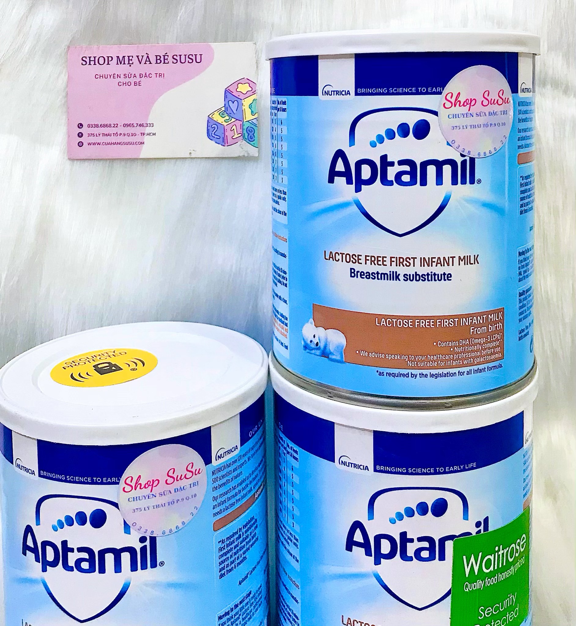 (HÀNG AIR) Sữa Aptamil Lactose Free (nội địa anh) dành cho bé bất dung nạp 400g
