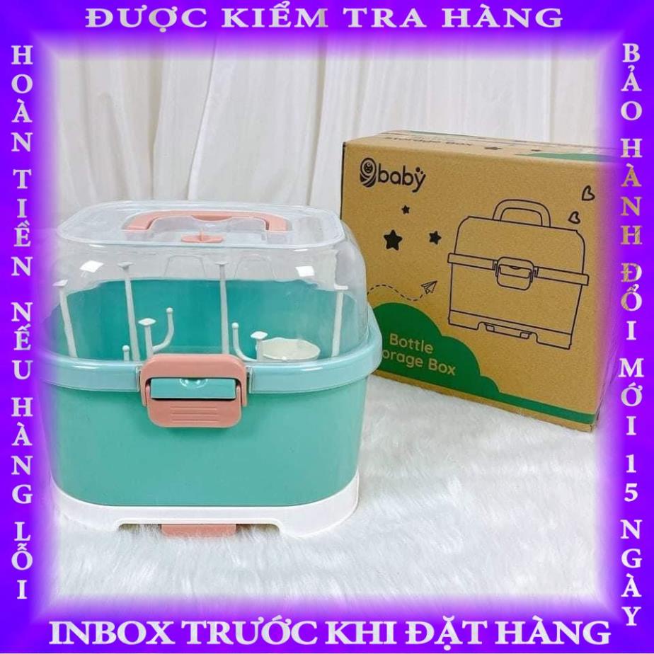 Khay úp bình sữa jupin cao cấp có nắp đậy lypham - kawaii baby