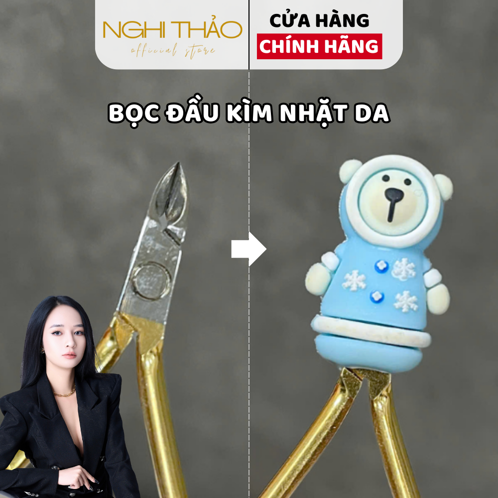 Bọc đầu kìm nhặt da Nghi Thảo