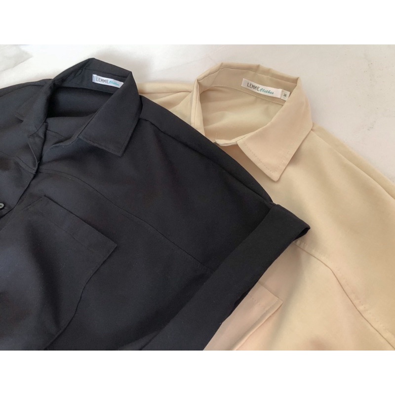 Lemme-Jumpsuit Dáng Sơ Mi- Có Dây Rút Eo