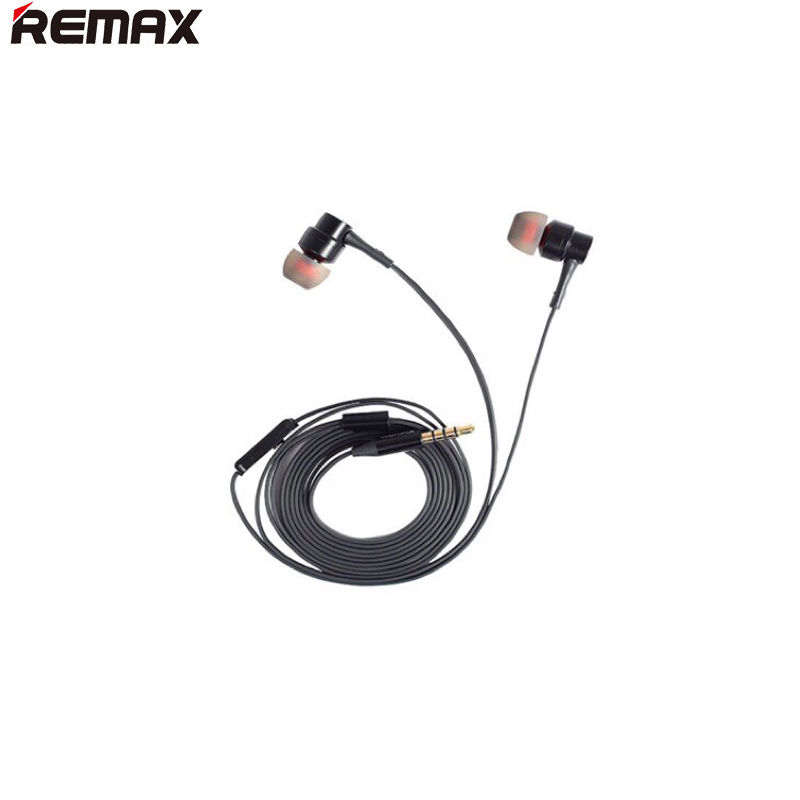 Tai nghe nhét tai Remax RM 535 có mic dễ dàng đàm thoại chất lượng âm thanh tuyệt vời