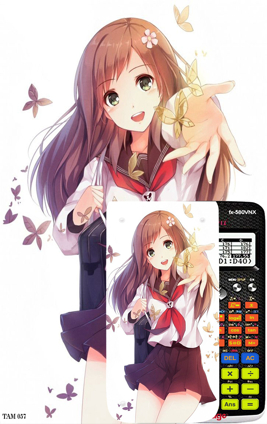 Decal máy tính Casio Nhân Vật Anime 0057