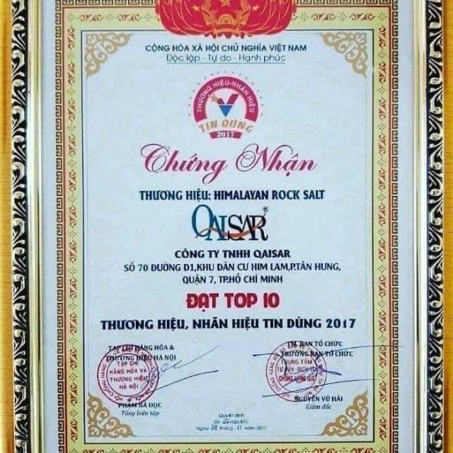 [HÀNG CHÍNH HÃNG] Muối Hồng Himalaya Qaisar-Hạt mịn
