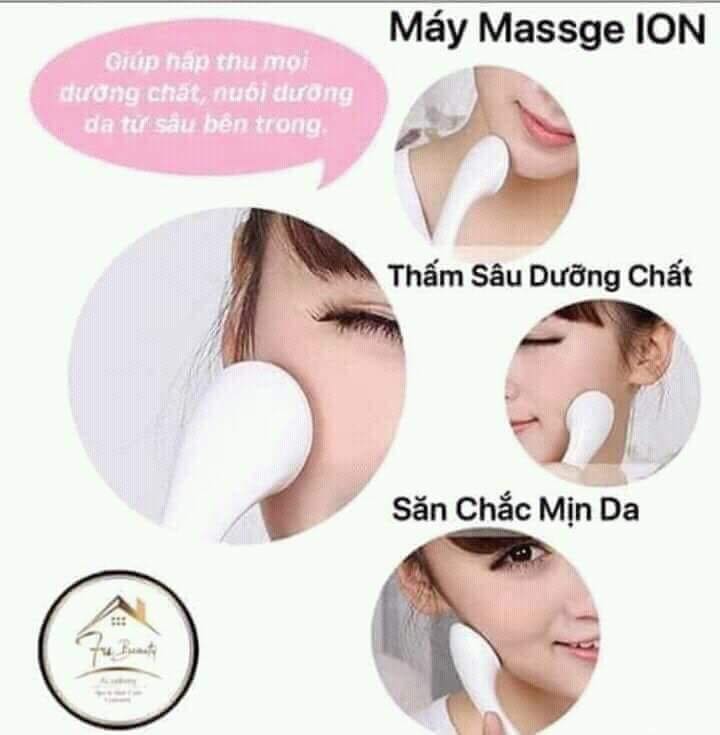 Máy mát xa mặt ION sử dụng pin