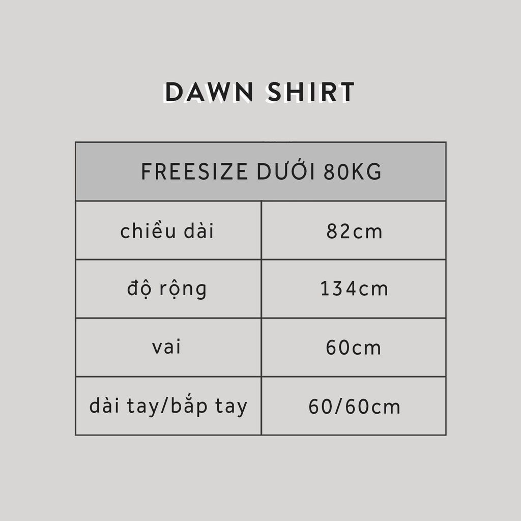 HIGHCHIC - DAWN SHIRT - SƠ MI TRẮNG OVERSIZE