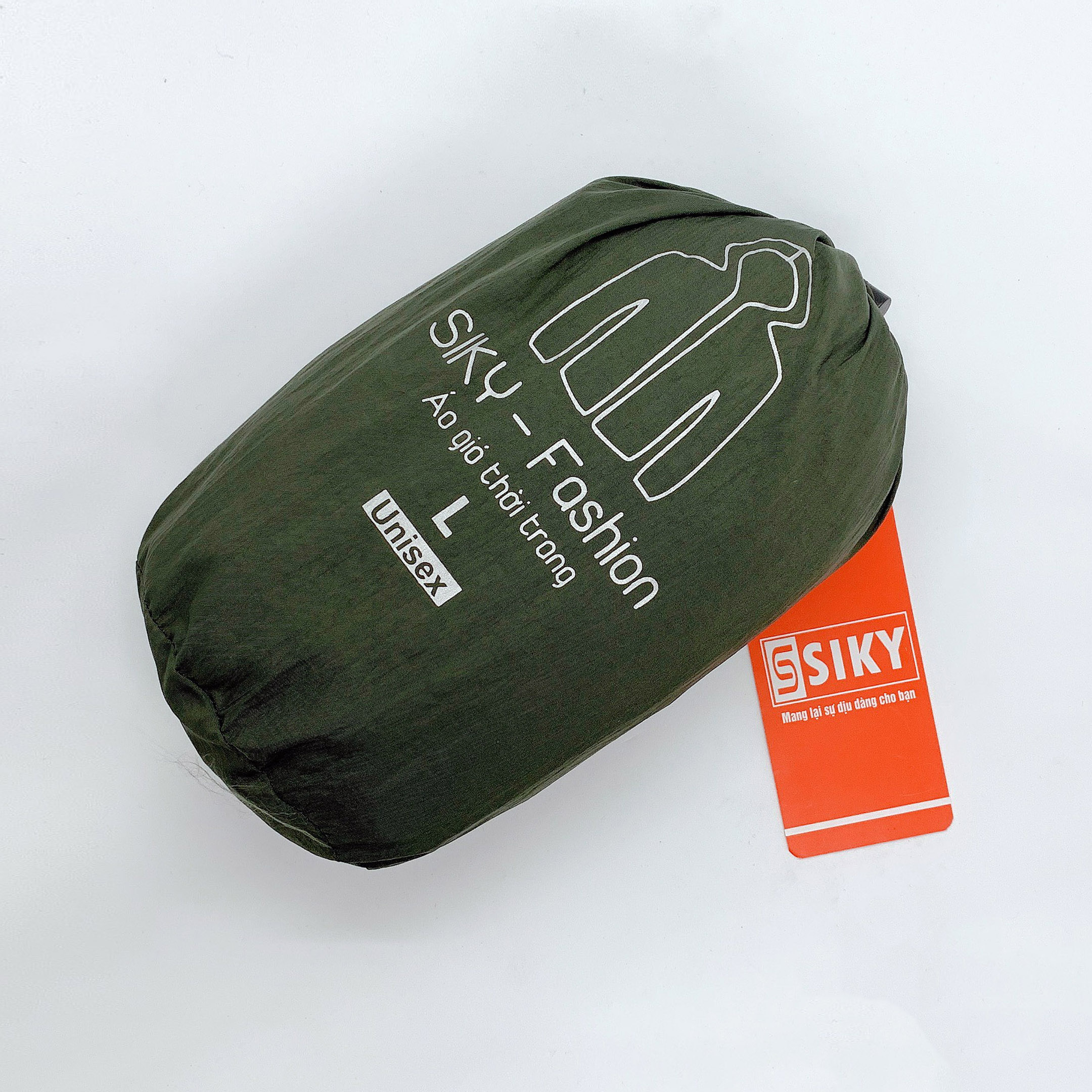 Áo gió nữ SIKY 2 lớp chống nước - Siky