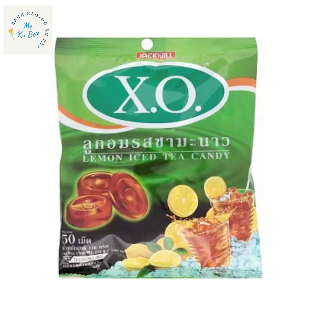 Kẹo X.O hương trà chanh (50 viên/110g)