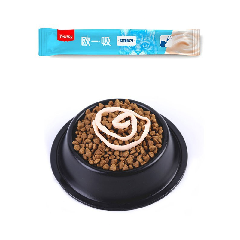 Súp Dinh Dưỡng Wanpy Cho Mèo Gói 5 Thanh x 14g