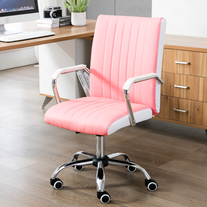 Top 50 mẫu ghế xoay văn phòng màu hồng đẹp nhất