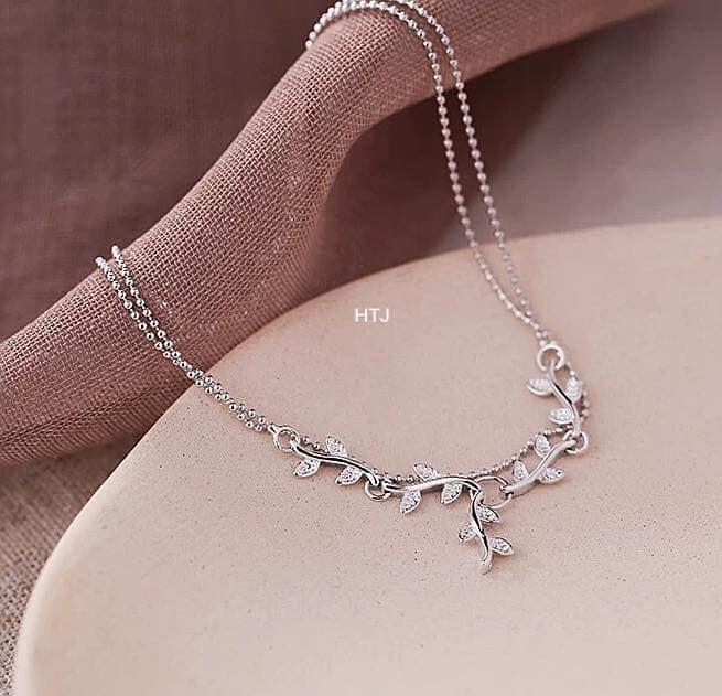 Lắc chân bạc Ý sợi mảnh MS128