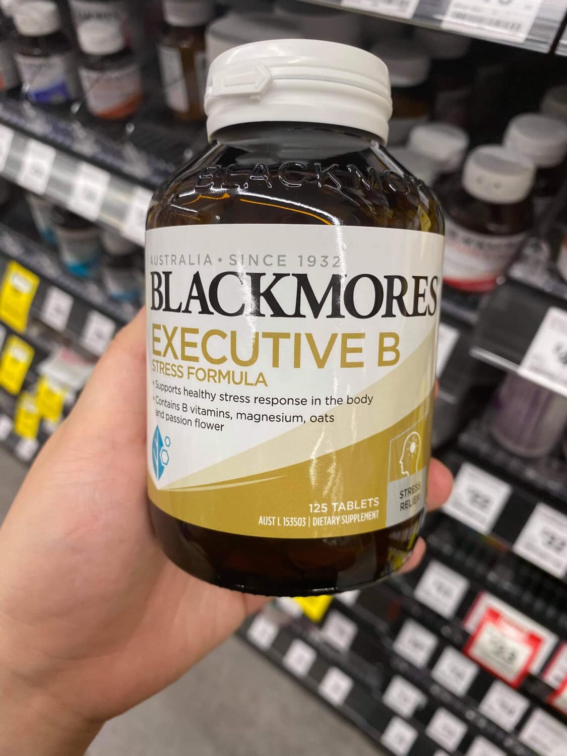 Blackmore Executive B Stress Formula 125 viên