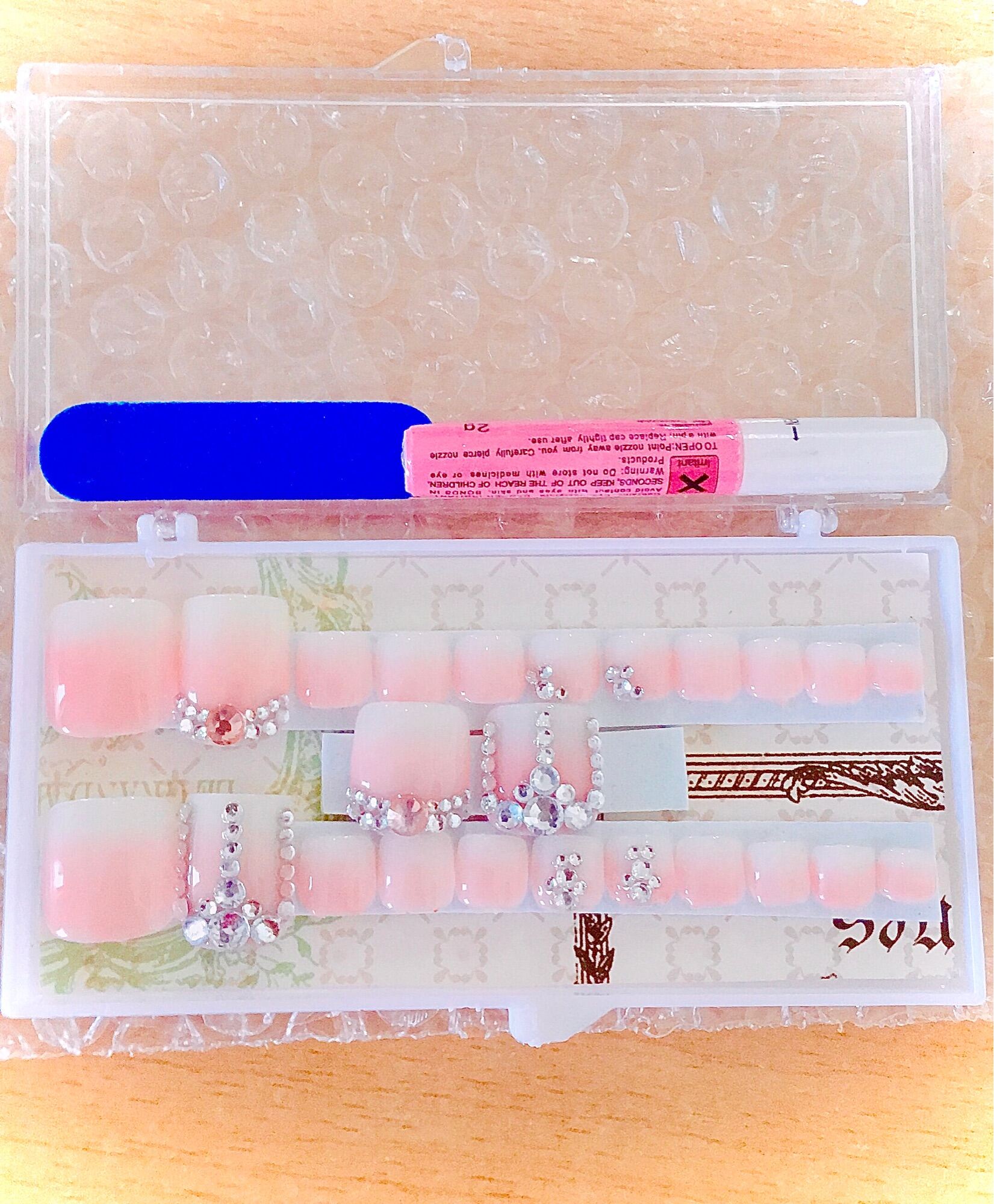 Móng chân giả- nail thiết kế chuẩn form