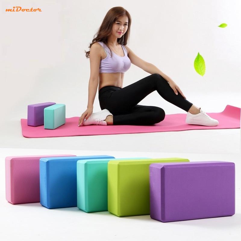 Gối, Gạch Tập Yoga PVC Cao Cấp – Gối Yoga – Giao Màu Ngẫu Nhiên - DODODIOS