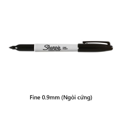 Bút Sharpie Permanent Marker Fine Point Ngòi 0.9 (Bút Lẻ)