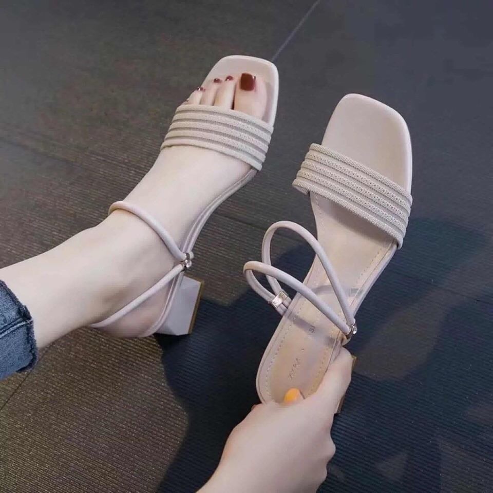 Sandal đi 2 kiểu quai thun - CG442