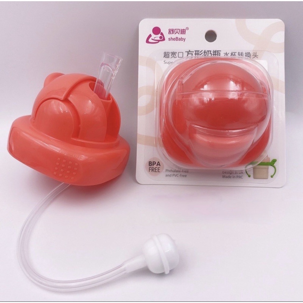 Nắp ống hút sữa bình cổ vuông Hegen