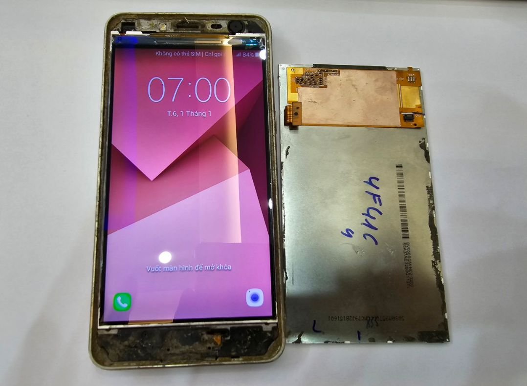 Màn hình+cảm ứng Samsung j2 prime bóc máy zin