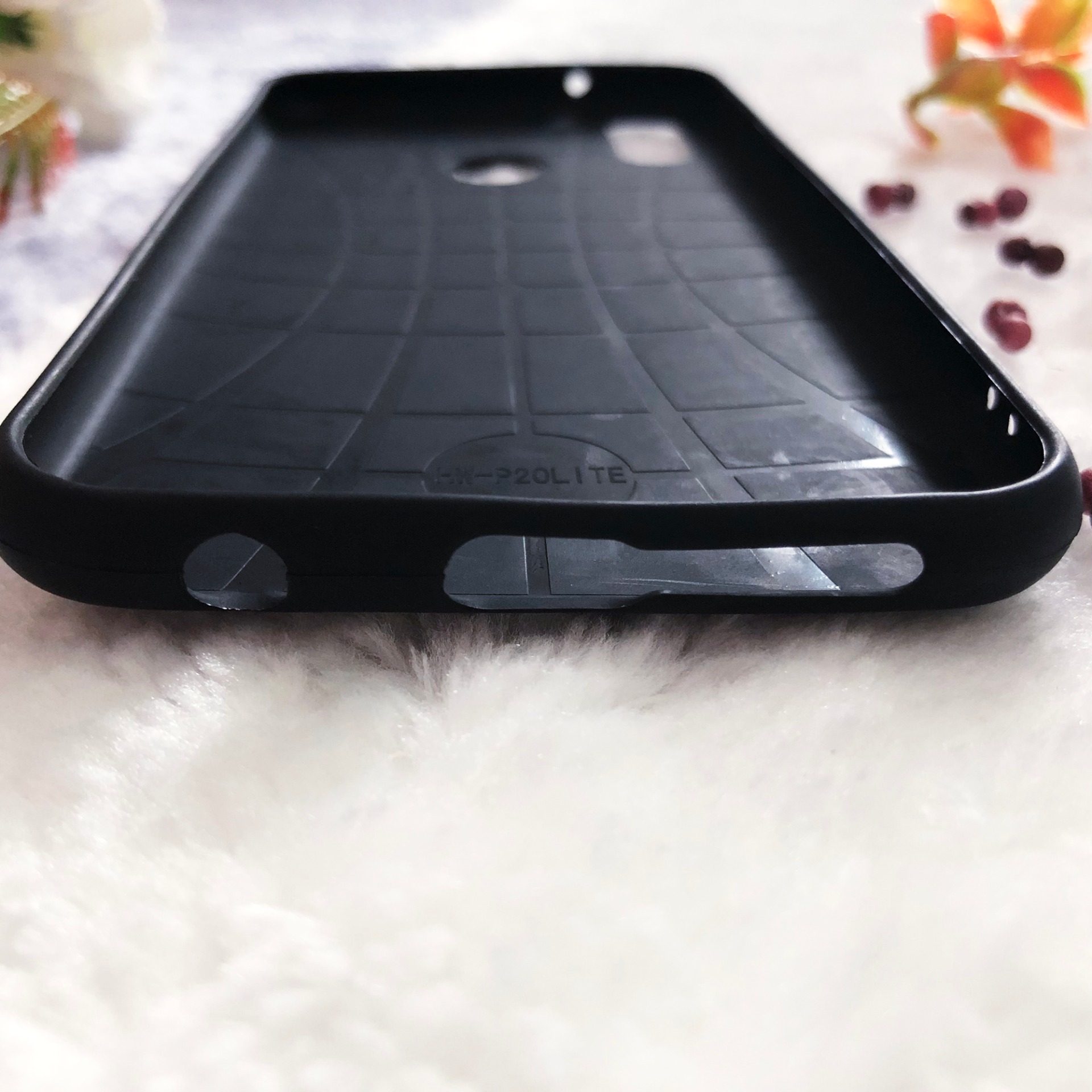 [Nhiều Mẫu] Ốp lưng dẻo Huawei Nova 3e (Thân đen - in hình siêu cute)