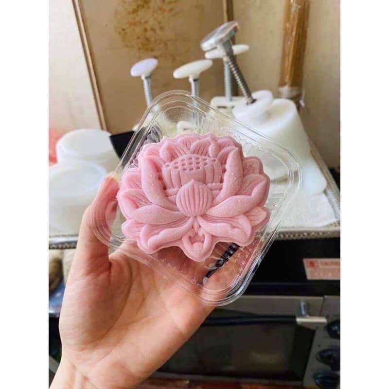 Khuôn trung thu mẫu đài sen 150g