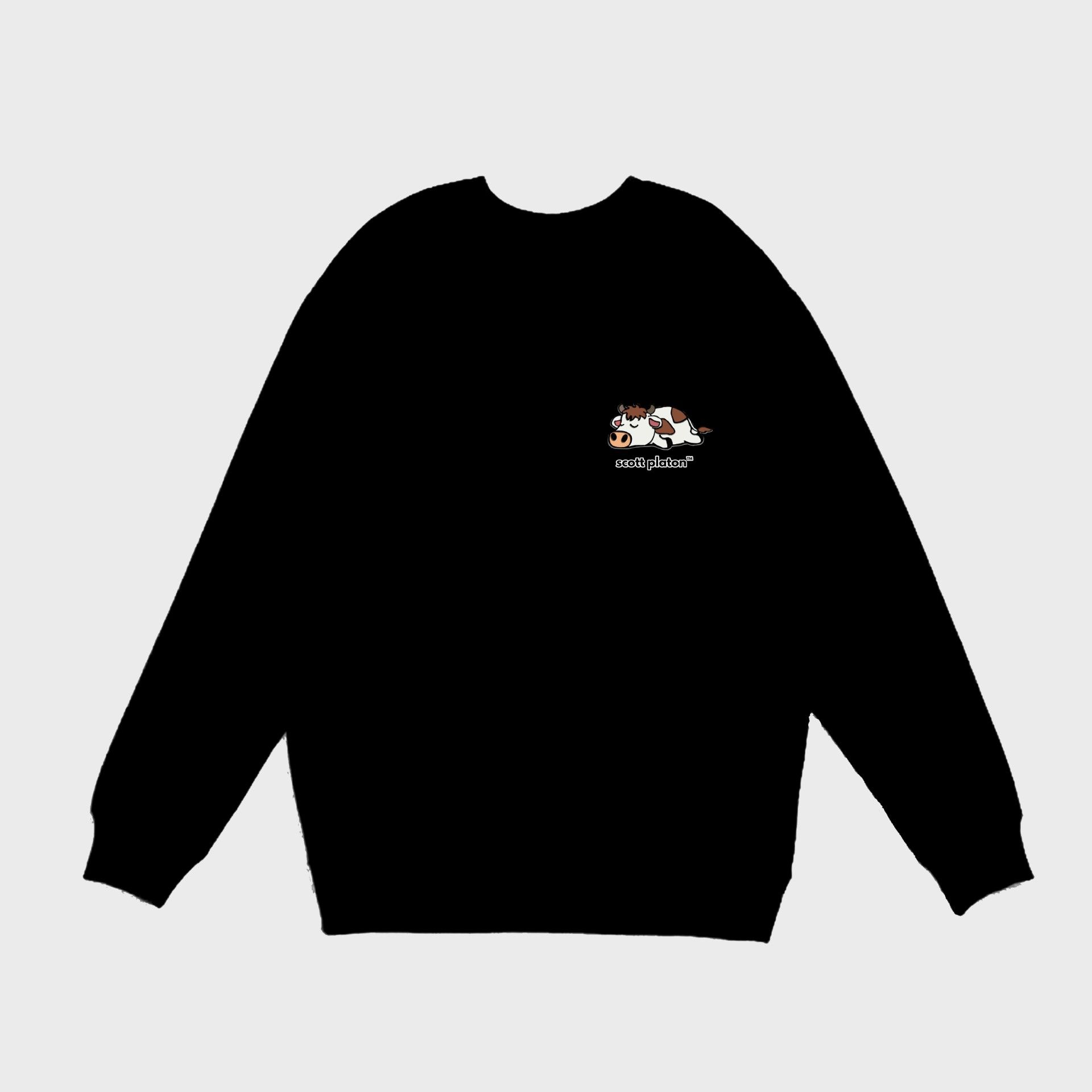 Scott Platon Sweater Lazy Cow