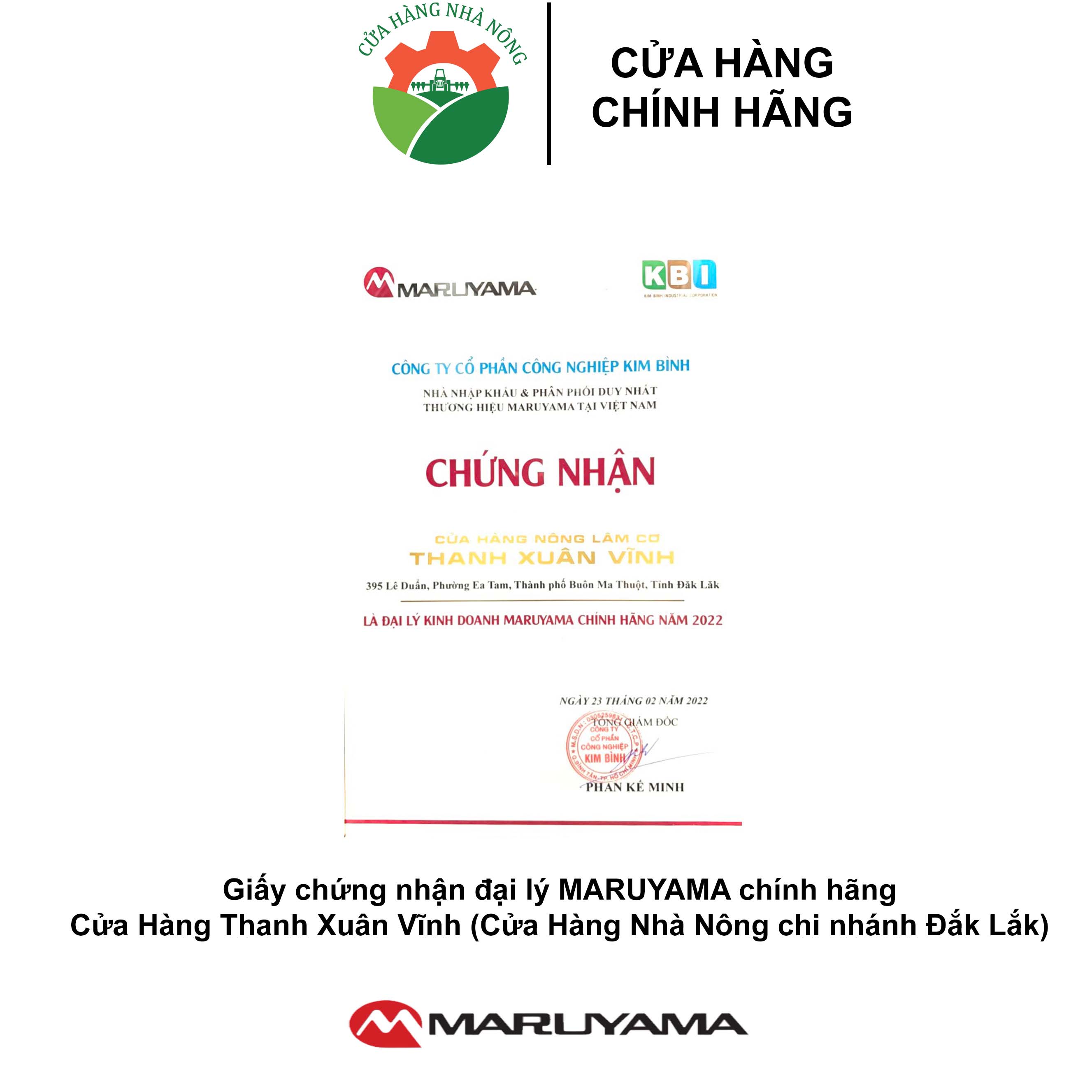 Bộ cốt dên zin máy cắt cỏ MARUYAMA 420 chính hãng