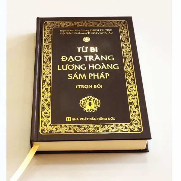 Sách - từ bi đạo tràng lương hoàng sám pháp