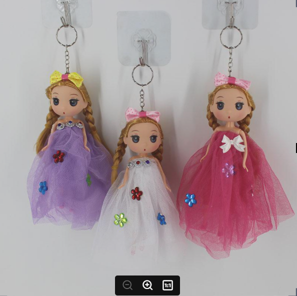 Đồ chơi bé gái  Búp bê ChiBi - Có móc khóa Minidoll