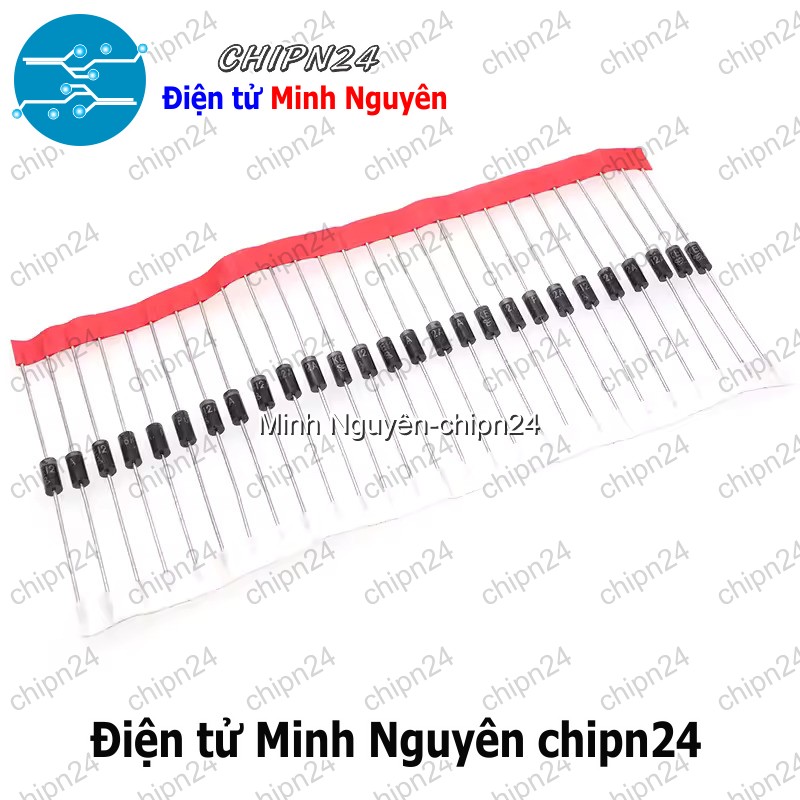 [10 con] (K523) Diode TVS 1 chiều P6KE A (P6KE6.8A P6KE10A P6KE12A P6KE13A P6KE15A P6KE16A P6KE18A P6KE24A) - HHH.00394