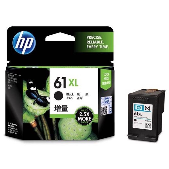 Mực in phun HP 61XL Black (CH563WA, màu đen)