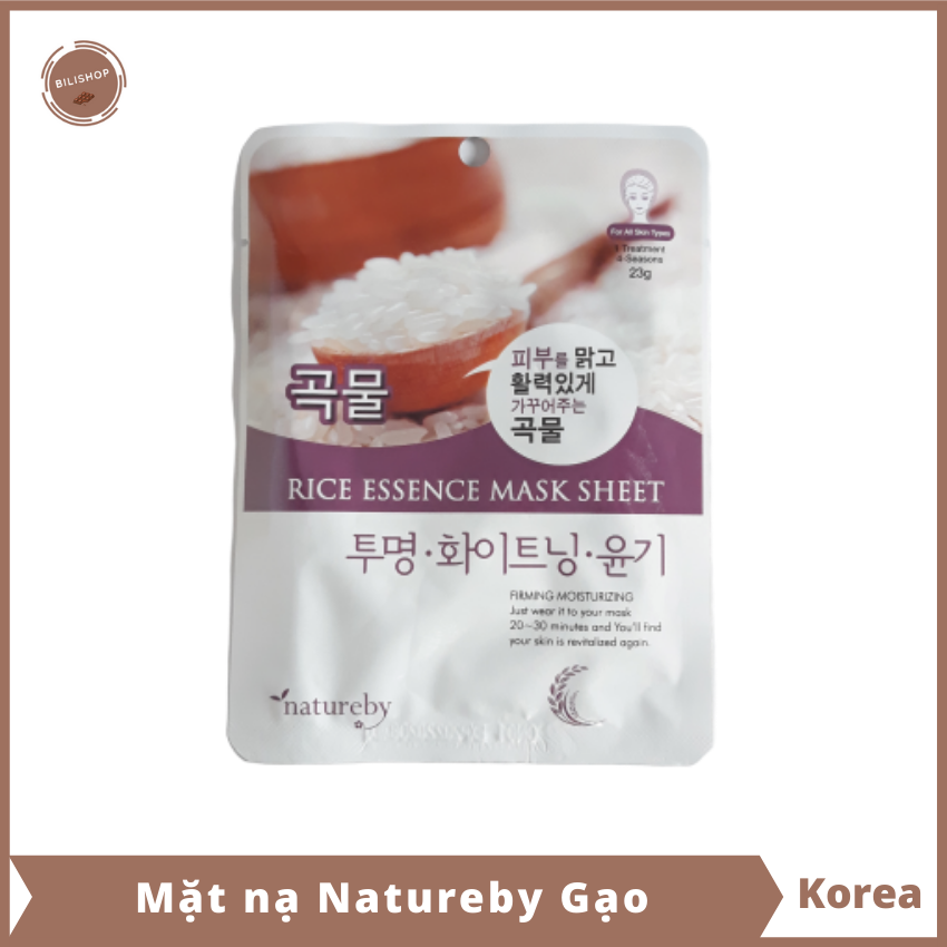 [HCM]Mặt nạ dưỡng da Natureby Hàn Quốc - Combo 10 miếng